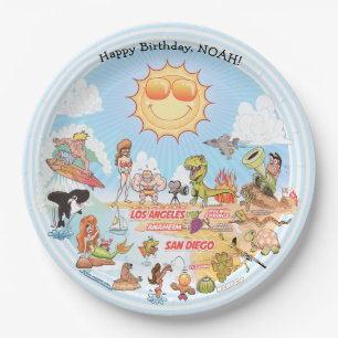 Papel Plato de cartón de SoCal