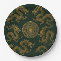 Plato de Círculo de Dragones