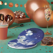 Plato de Cumpleaños Espacial para Astronautas