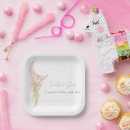 Papel Plato de fiesta Luna y Estrellas Brillantes