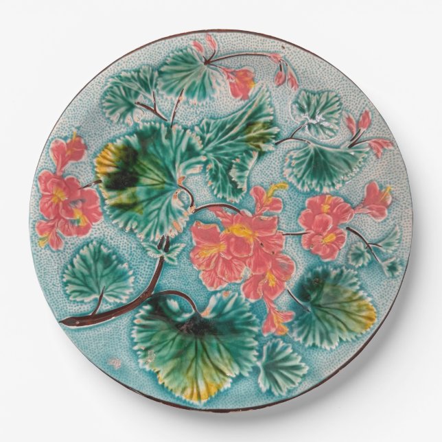 Papel Plato de fresa Majolica (Anverso)