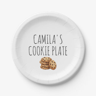 Papel Plato de Galletas Personalizadas