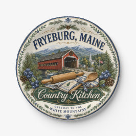 Papel Plato de melamina Fryeburg Maine Country Kitchen