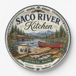 Papel Plato de melamina Saco River Fryeburg Maine Kitche