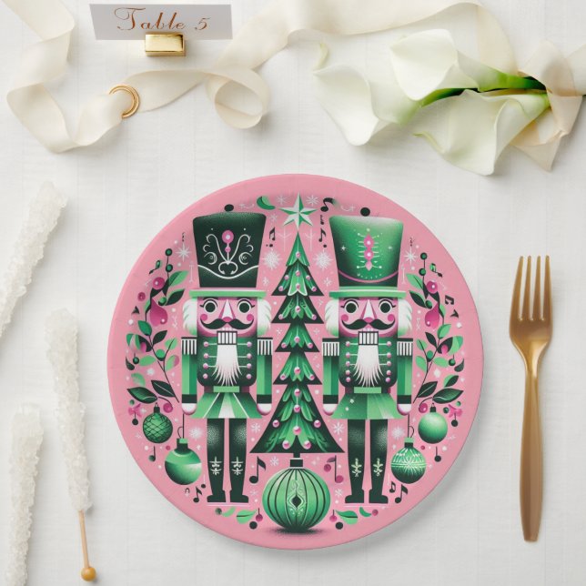 Papel Plato de Navidad Cascanueces (Boda)
