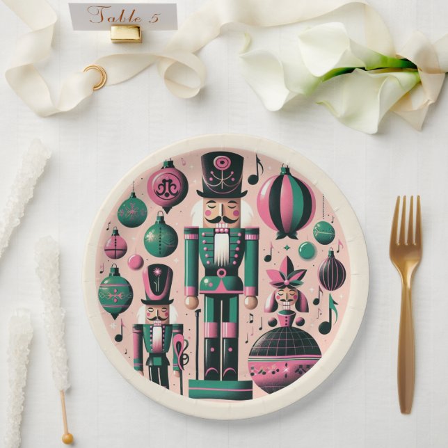 Papel Plato de Navidad Cascanueces (Boda)