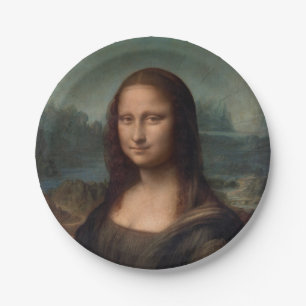 PAPEL PLATO DE PAPEL: LEONARDO DA VINCI: LA MONA LISA