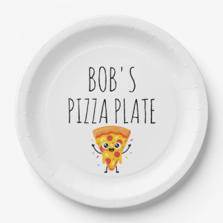 Papel Plato de pizza personalizado