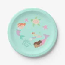 Plato de Sirena 7"