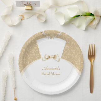 Papel Plato para Desayuno de Novia