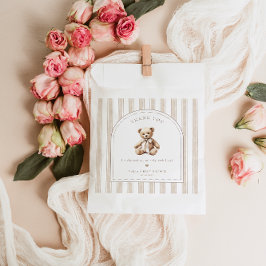 Papel Podemos Esperar La Elegante Bolsa De Favores De Ba