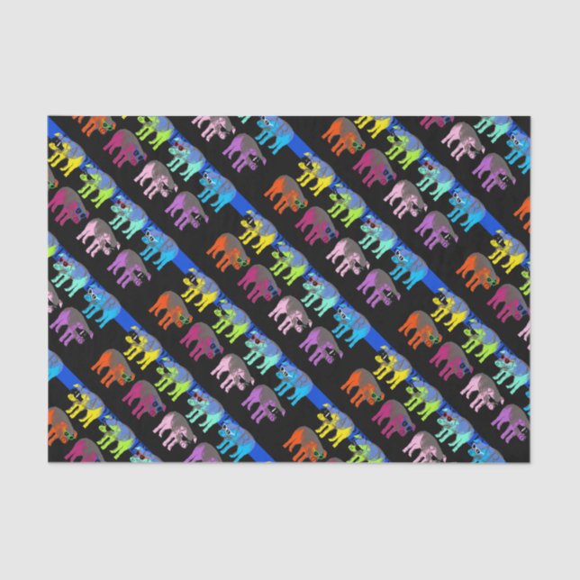 Papel pop de año nuevo chino 2019 (Anverso)