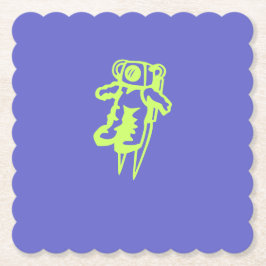 Papel Posavasos de astronauta