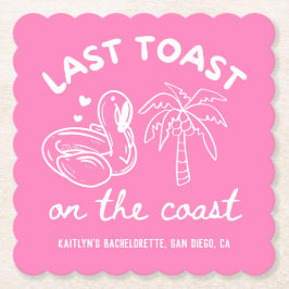 Papel Posavasos para despedida de soltera con brindis fi