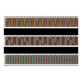 Papel Poster de Bass Notes (semibrillante)