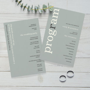 PAPEL Programa de Matrimonio Sage de Marfil Simp