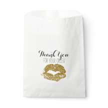 Purpurina de oro Litros Gracias Bolsa