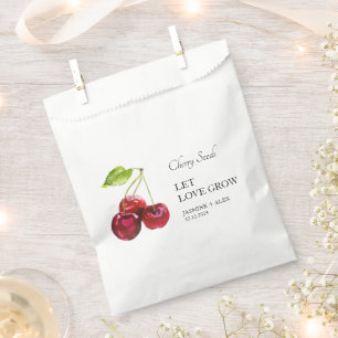 Papel Que el amor crezca   Bolsa de Favor de la Boda de 