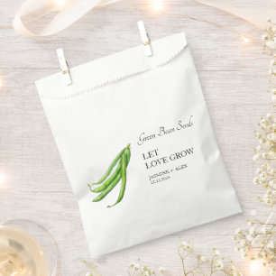 Papel Que el amor crezca   Bolsa de Favor de la Boda Ver