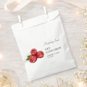 Papel Que el amor crezca Bolsa de favoritas de bodas d