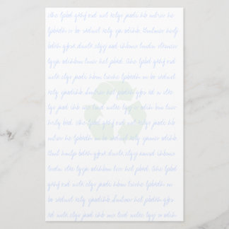 Papel reciclado reutilizado