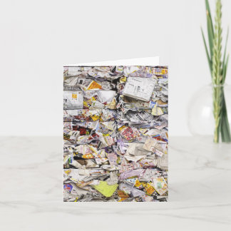 Papel reciclado - Sasebo - tarjeta de felicitación