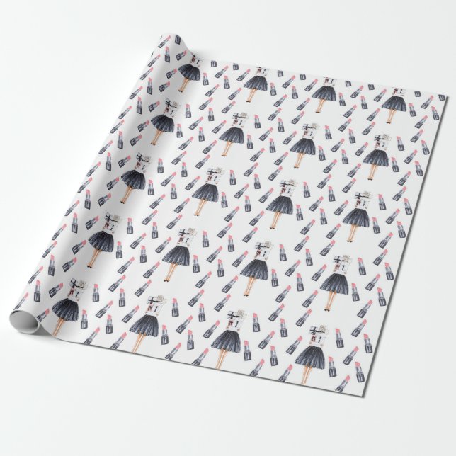papel regalo lipstick (Desenrollado)