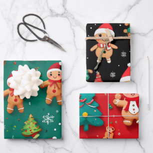 Papel regalo personalizado navideño