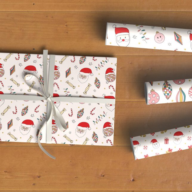 Papel retro de envolvimiento para vacaciones de Sa (Subido por el creador)