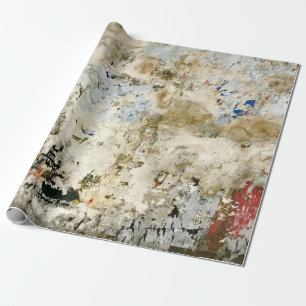 Papel rojo y marrón