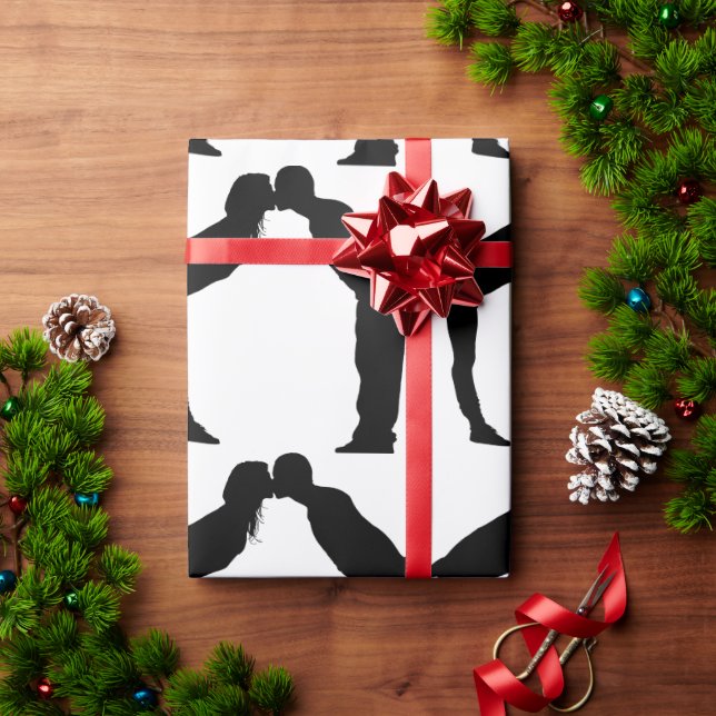 PAPEL ROMÁNTICO DE LA PAREJA boda BESO DE RAPAS (Regalo de vacaciones)