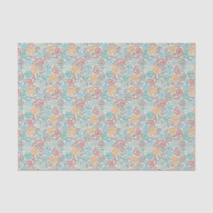 Papel rumpled suposición del bordado