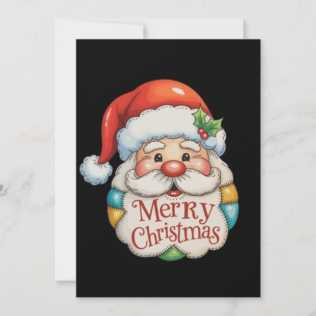 Papel Santa Merry Navidad Preppy Xmas (Anverso)