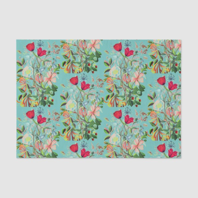 Papel seda ADAPTABLE de la FLOR (Anverso)