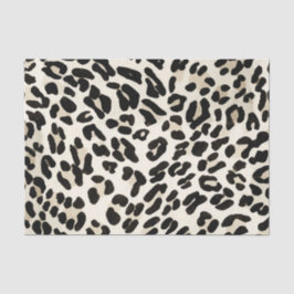Papel seda adaptable del estampado leopardo