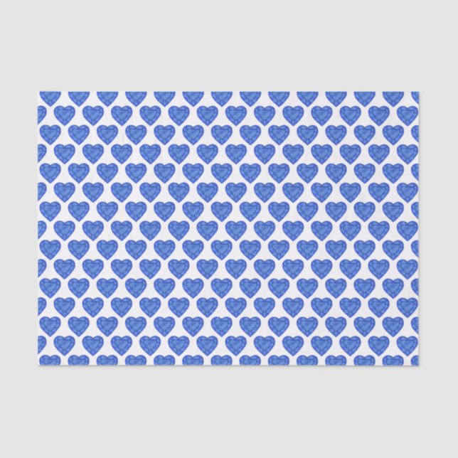 Papel seda azul del arte de la acuarela del zafiro (Anverso)