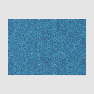 Papel seda azul del purpurina