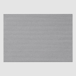 Papel seda blanco y negro de las rayas de las