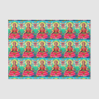 Papel seda brillante de Lakshmi de la diosa