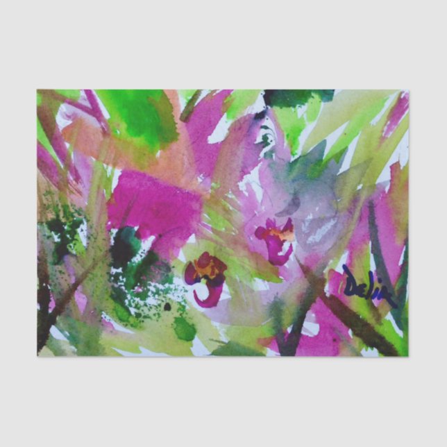 Papel seda de Delia (Anverso)