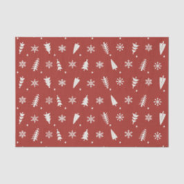 Papel seda de encargo del modelo del árbol de