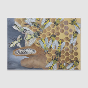 papel seda de la abeja