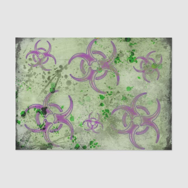 Papel seda de la basura tóxica (Anverso)