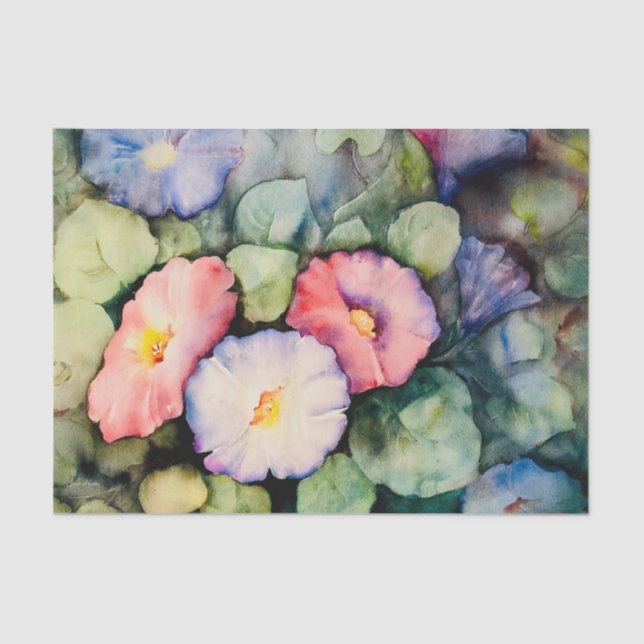 Papel seda de la correhuela (Anverso)