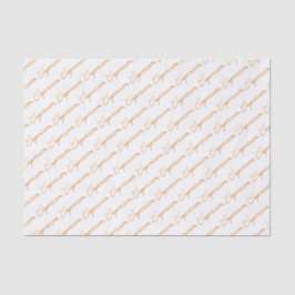 Papel seda de la escritura del oro del