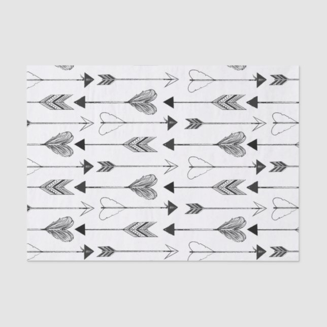 Papel seda de la flecha (Anverso)