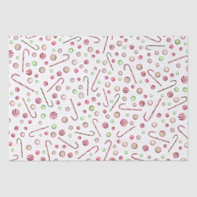 Papel seda de la hierbabuena (Anverso)
