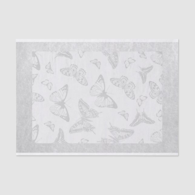 Papel seda de la mariposa (Anverso)