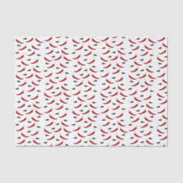 Papel seda de la pimienta de chile