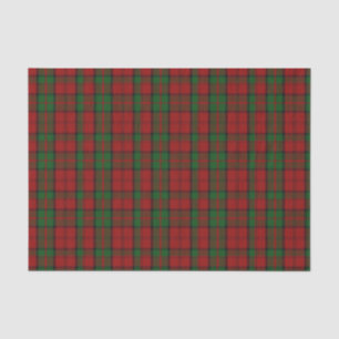 Papel seda de la tela escocesa de tartán de Dunbar